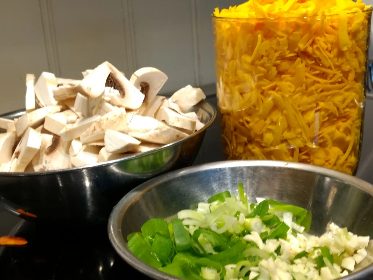 BiNe` S KÜRBIS - CHAMPIGNONPFANNE - Rezept - Bild Nr. 3701