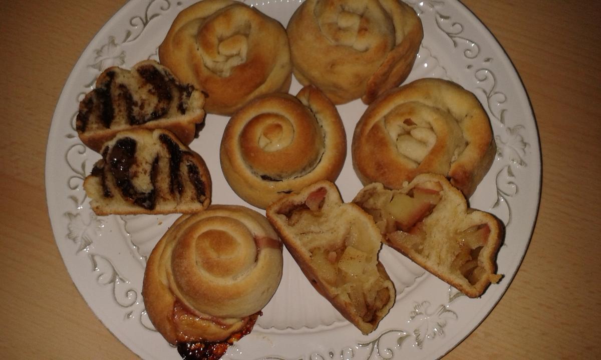 Gefüllte Scon-Schnecken - Rezept - Bild Nr. 3710