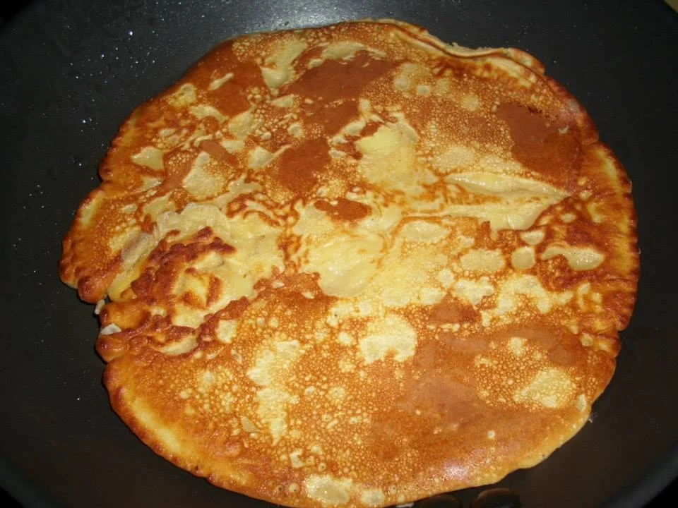 Apfel-Pfannkuchen - eifrei - Rezept - Bild Nr. 4