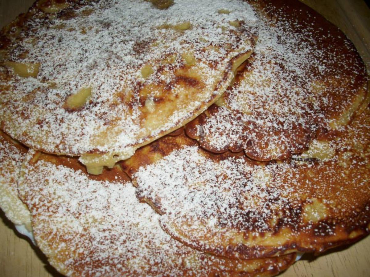 Apfel-Pfannkuchen - eifrei - Rezept - Bild Nr. 5