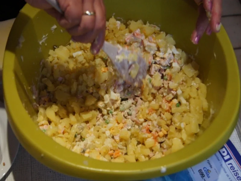 Rezept: Kartoffelsalat nach Ivanka Bild Nr. 3717 Kartoffelsalat nach Ivanka - Rezept - Bild Nr. 3717