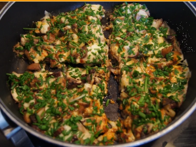 Champignon-Mozzarella-Omelett - Rezept - Bild Nr. 3719