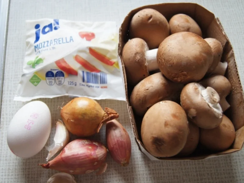 Champignon-Mozzarella-Omelett - Rezept - Bild Nr. 3720