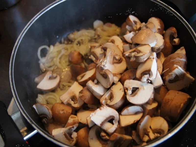 Champignon-Mozzarella-Omelett - Rezept - Bild Nr. 3721