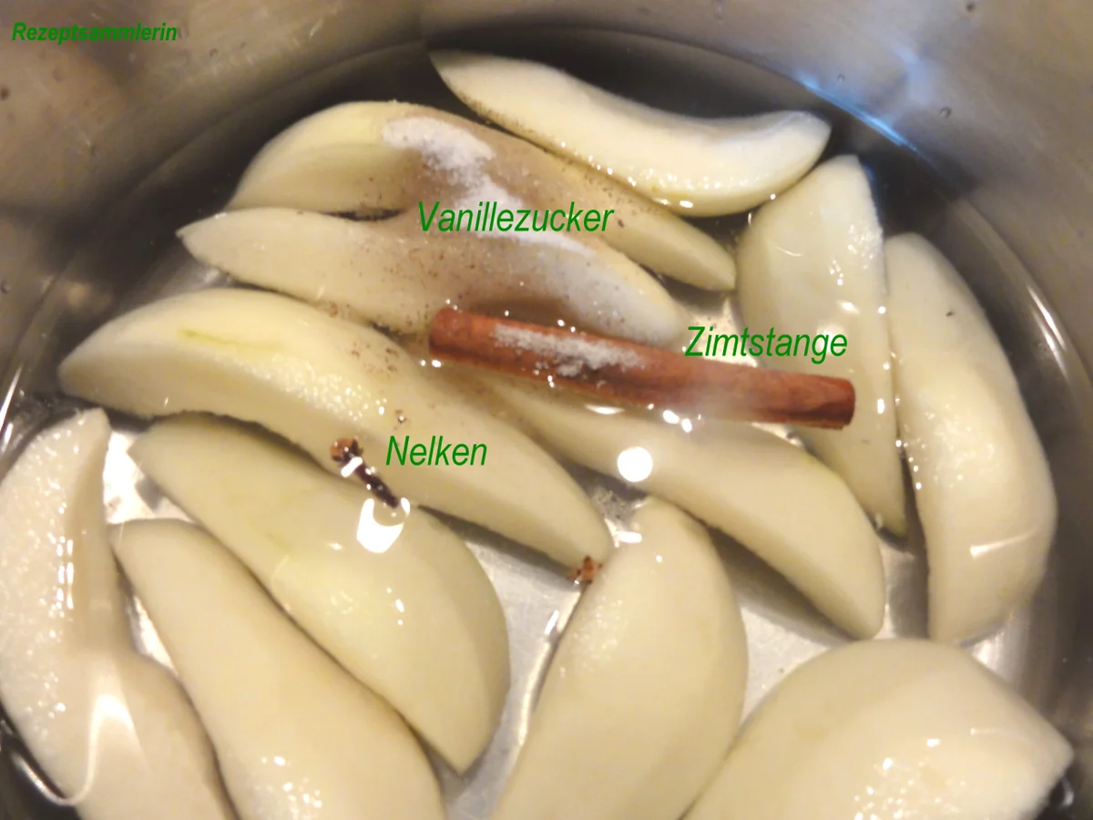 Rezept: Mürbeteig: BIRNEN ~ SCHMAND ~ KUCHEN Bild Nr. 3757 Mürbeteig: BIRNEN ~ SCHMAND ~ KUCHEN - Rezept - Bild Nr. 3757