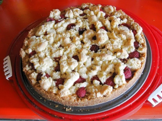 Himbeeren Streuselkuchen - Rezept - Bild Nr. 3770