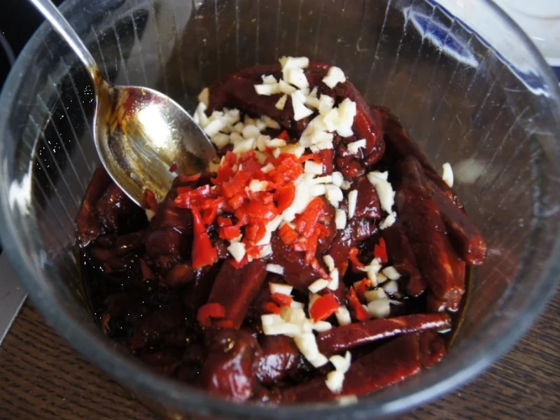 Rindfleischstreifen mit Gemüse im Wok und Basmati Reis - Rezept - Bild Nr. 3790