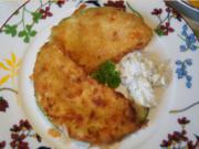 Gebratene Zucchinischeiben mit Tartarska Omacka - Rezept - Bild Nr. 3785