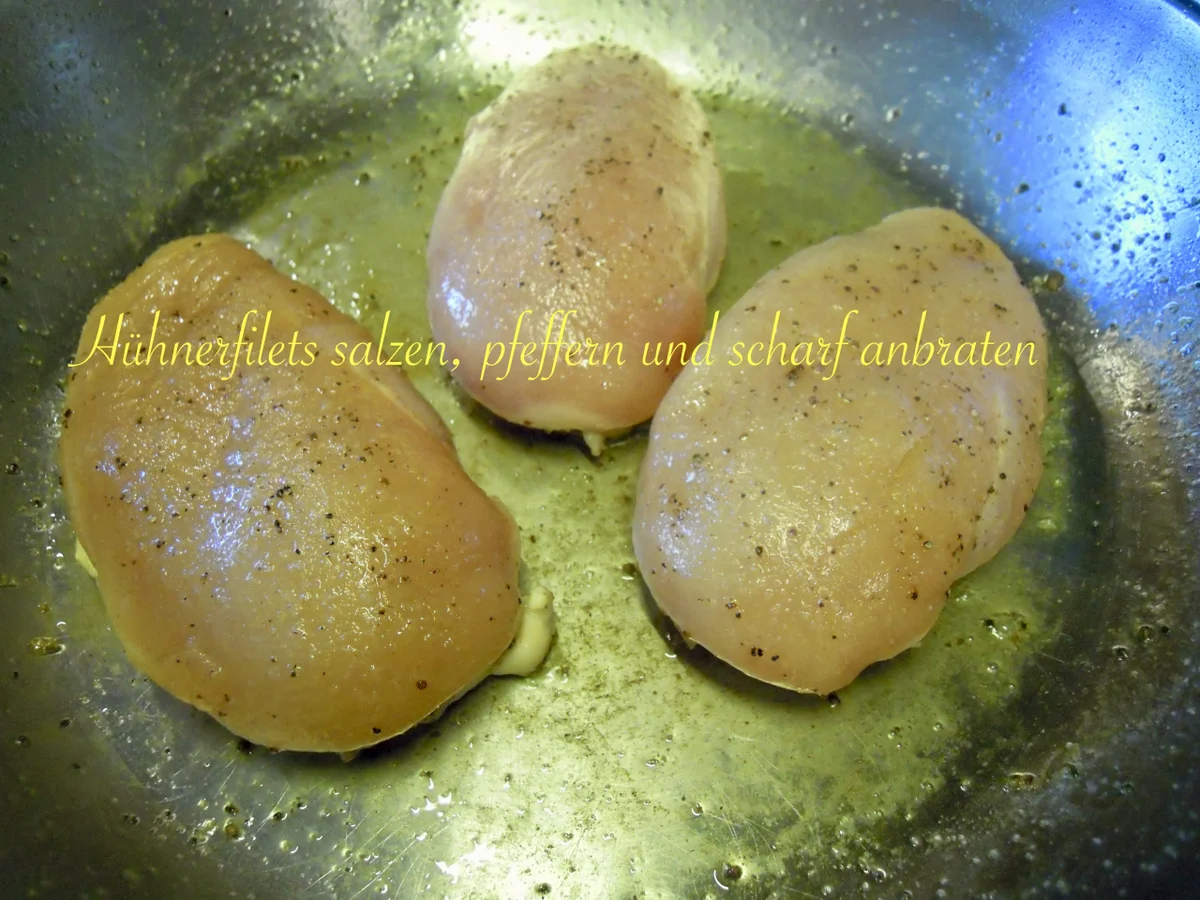 Rezept: Hühnchen in Pilzsauce Bild Nr. 3788 Hühnchen in Pilzsauce - Rezept - Bild Nr. 3788