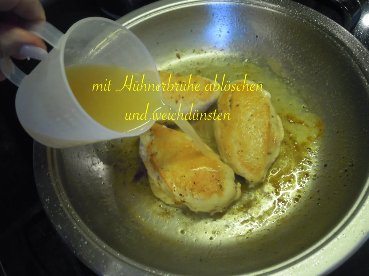 Rezept: Hühnchen in Pilzsauce Bild Nr. 3789 Hühnchen in Pilzsauce - Rezept - Bild Nr. 3789