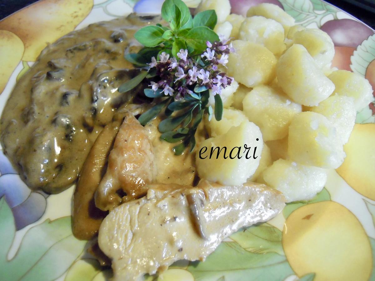 Hühnchen in Pilzsauce - Rezept - Bild Nr. 3796