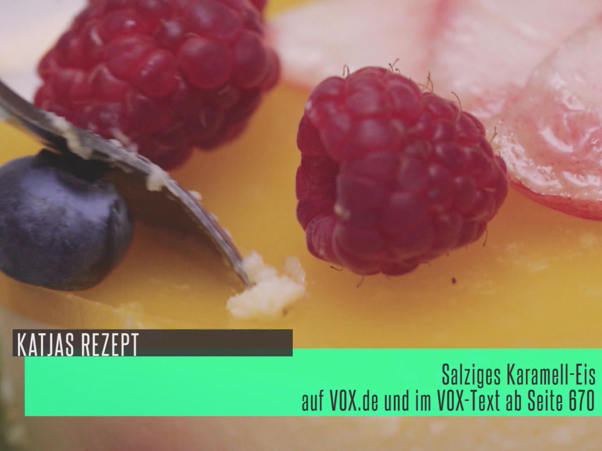 Mangotörtchen mit Salted Caramel Eis - von Das perfekte Dinner