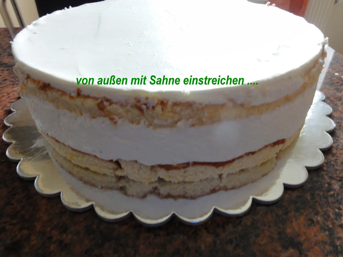 Biskuit:  LIMONCELLO ~ MASCARPONE  ~ QUARK - Rezept - Bild Nr. 3793