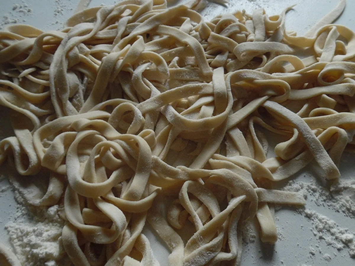 Dinkel-Bandnudeln - Rezept - Bild Nr. 3787