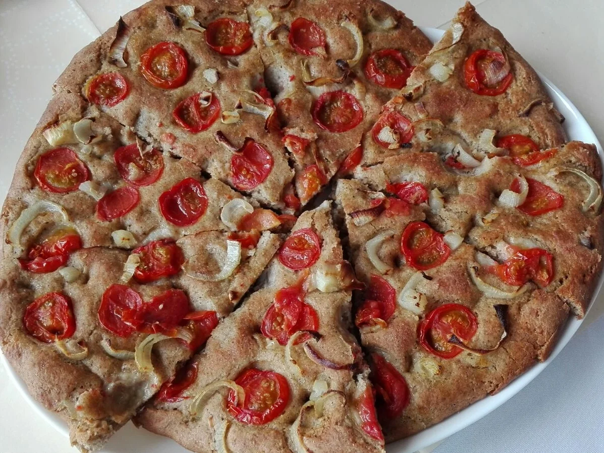 Mediteranes Fladenbrot oder auch "Foccacia" - Rezept - Bild Nr. 3787