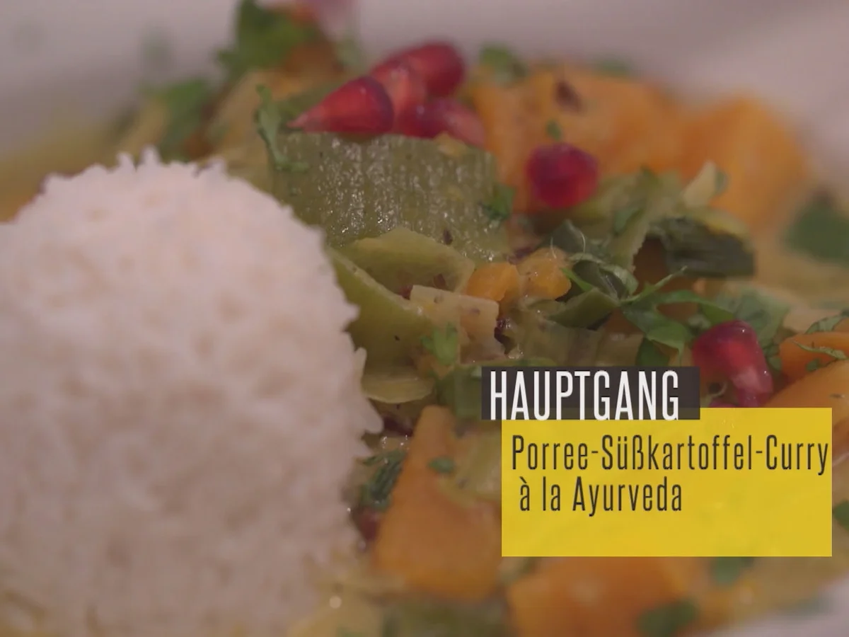 Rezept: Porree-Süßkartoffel-Curry à la Ayurveda Bild Nr. 2 Porree-Süßkartoffel-Curry à la Ayurveda - Rezept - Bild Nr. 2
