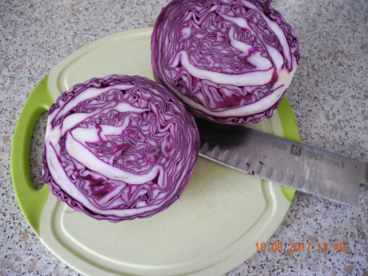 Rezept: Apfelrotkohl zum Zwiebelbuchweizen Bild Nr. 3789 Apfelrotkohl zum Zwiebelbuchweizen - Rezept - Bild Nr. 3789