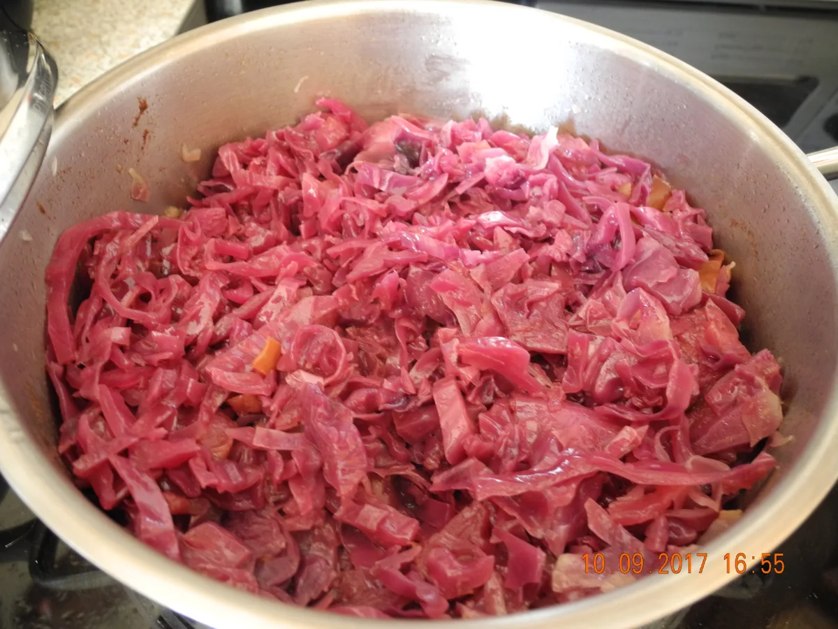 Rezept: Apfelrotkohl zum Zwiebelbuchweizen Bild Nr. 3794 Apfelrotkohl zum Zwiebelbuchweizen - Rezept - Bild Nr. 3794