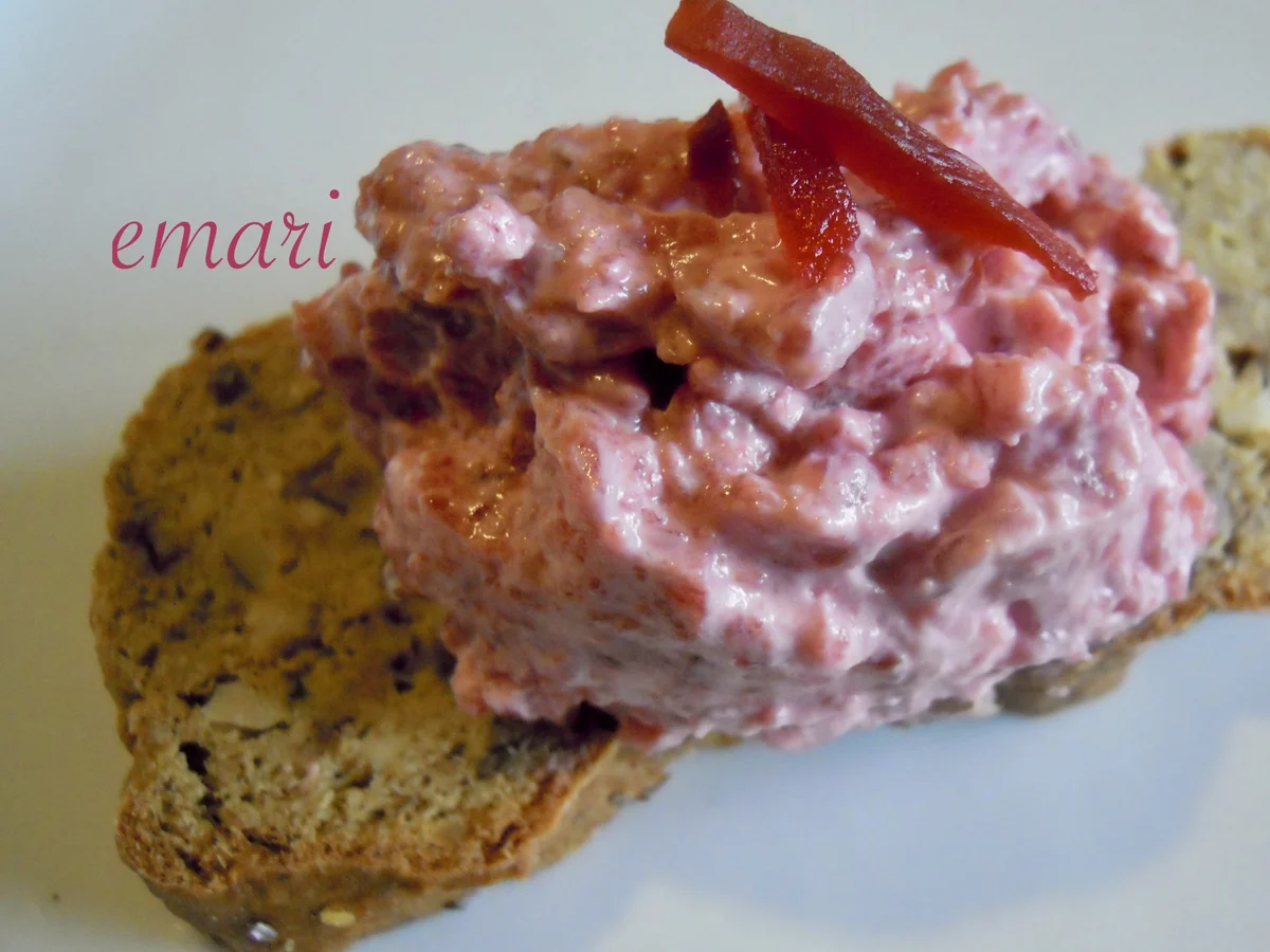 Cremiger Rote Rüben Aufstrich / bzw. Rote Bete Aufstrich - Rezept - Bild Nr. 3828