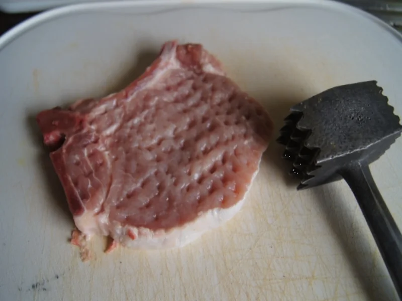 Rezept: Kotelett mit Curry-Rahm-Porree Bild Nr. 3828 Kotelett mit Curry-Rahm-Porree - Rezept - Bild Nr. 3828