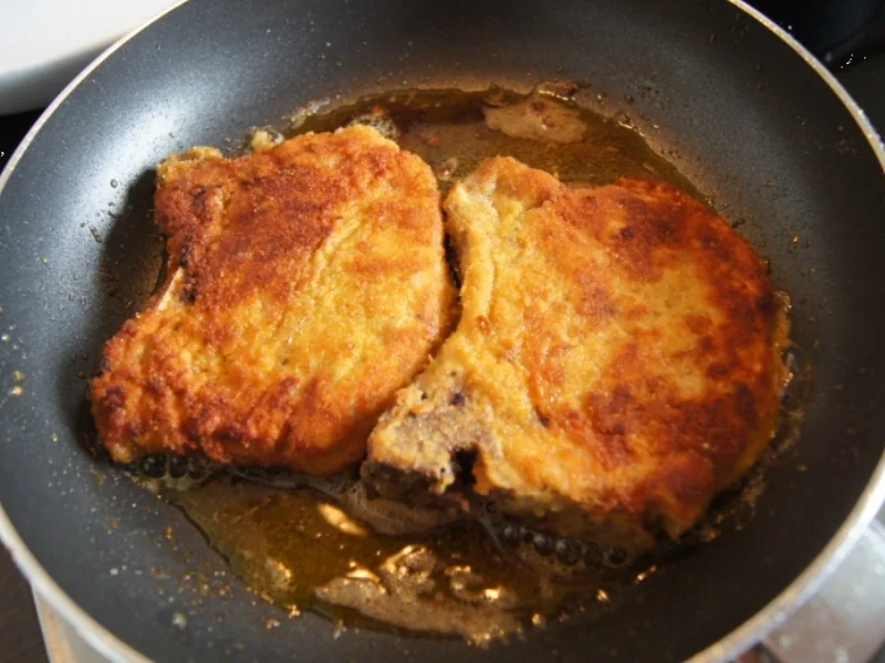 Rezept: Kotelett mit Curry-Rahm-Porree Bild Nr. 3830 Kotelett mit Curry-Rahm-Porree - Rezept - Bild Nr. 3830