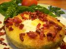 panierte Zucchini-ringe, gefüllt zum Frühstück oder Lunch - Rezept - Bild Nr. 3800