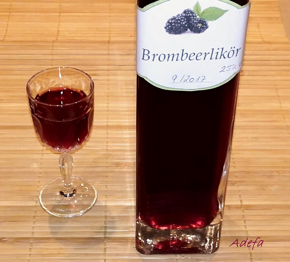 Brombeer - Likör - Rezept mit Bild - kochbar.de