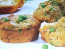 Hackfleisch-Erbsen-Muffins - Rezept