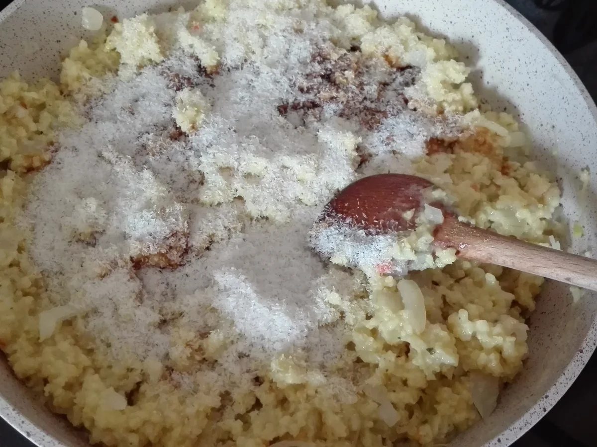 Quinoa - Bratlinge auf Gemüse - Rezept - Bild Nr. 3799