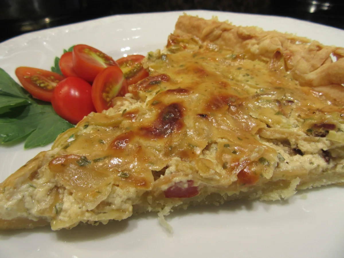 Pikantes Backen: Lohengrin-Wähe - Rezept - Bild Nr. 3798