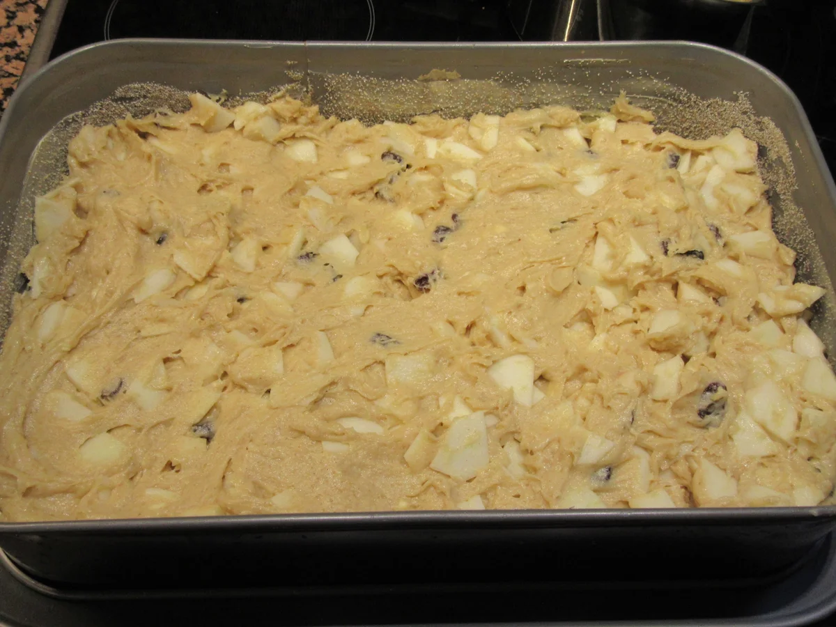 Rezept: Dessert: Warme Apfelschnitten mit Karamell-Sahne Bild Nr. 3802 Dessert: Warme Apfelschnitten mit Karamell-Sahne - Rezept - Bild Nr. 3802