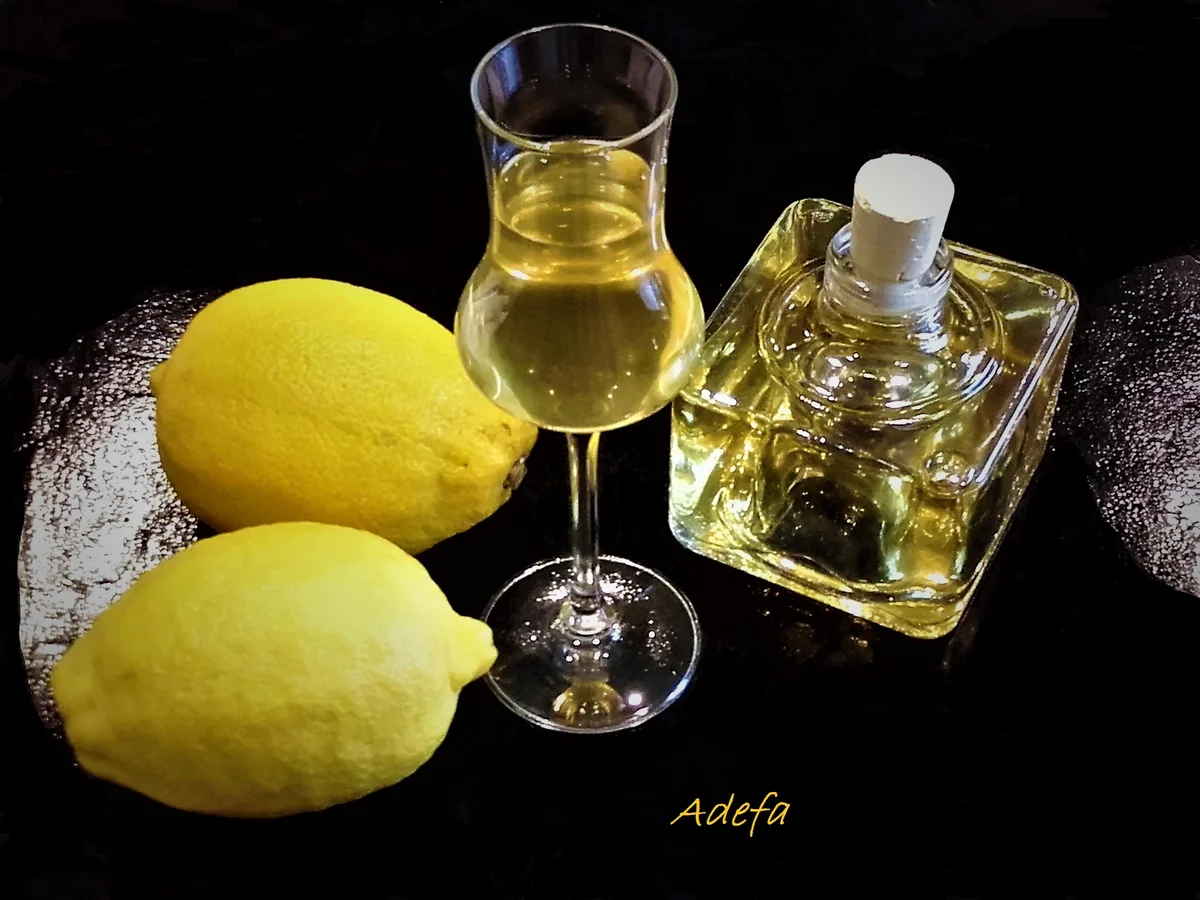 Zitronen -  Likör - Rezept - Bild Nr. 3811