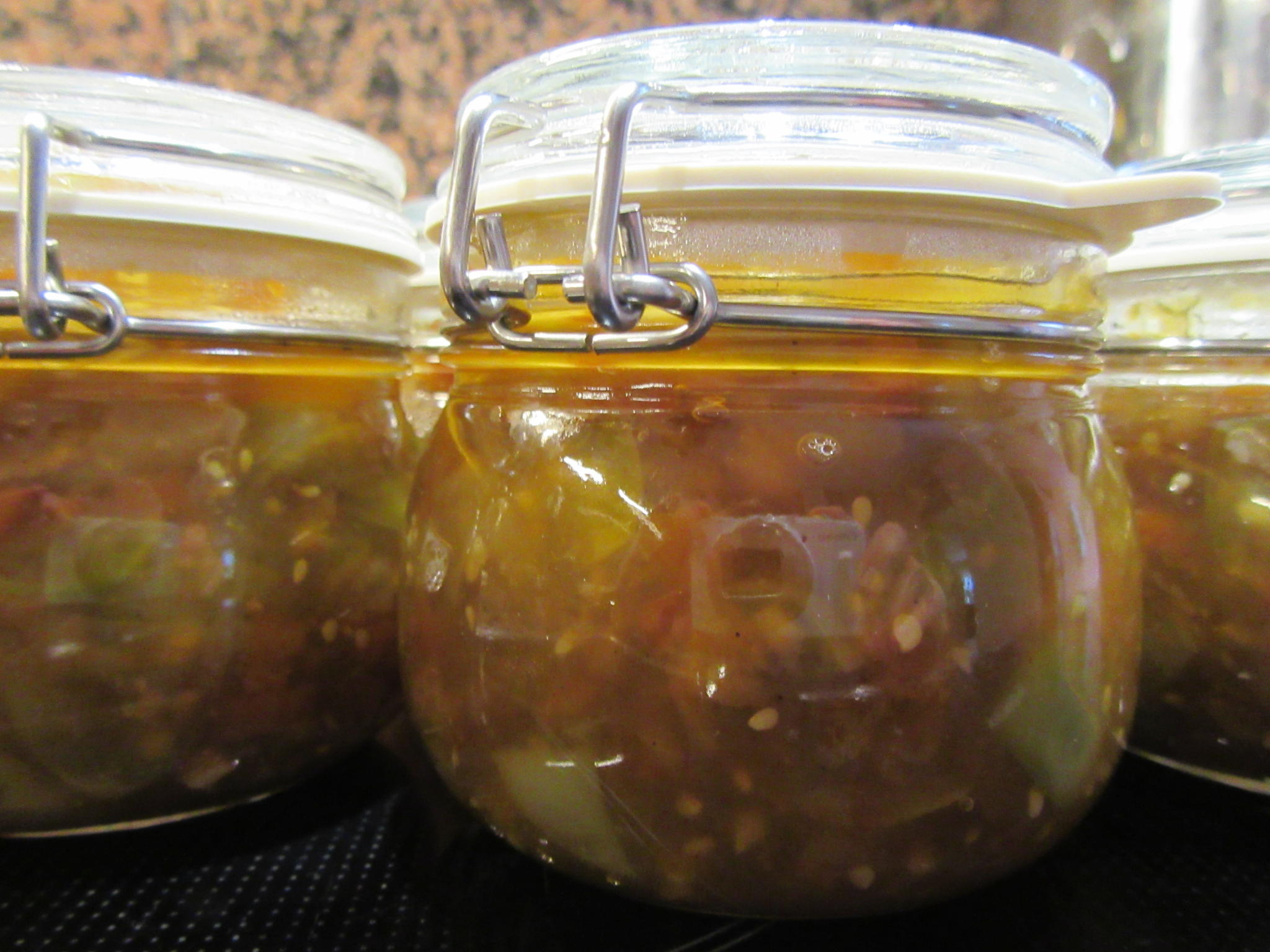 Bilder für Vorrat: Grüne-Tomaten-Chutney - Rezept