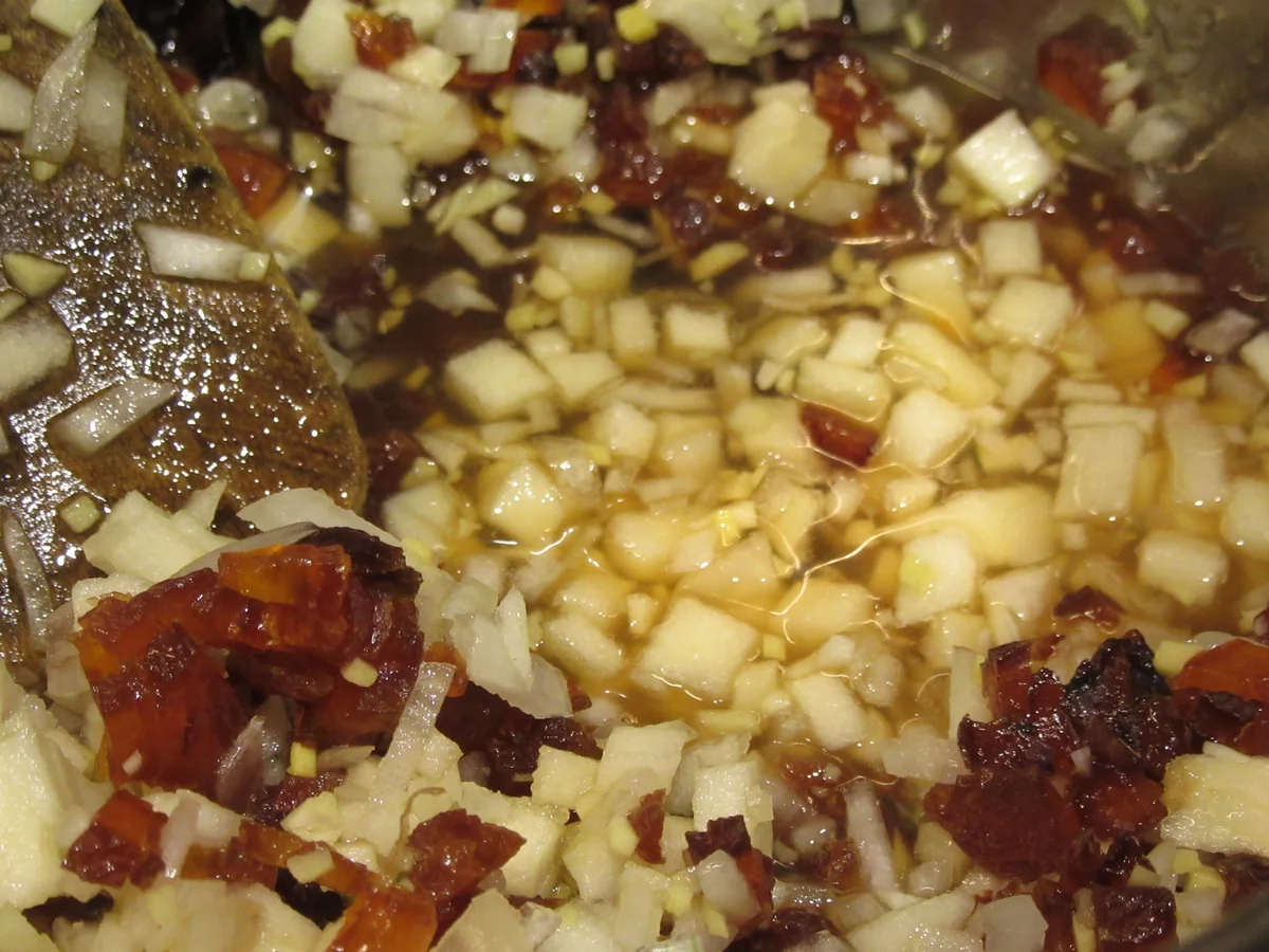 Vorrat: Grüne-Tomaten-Chutney - Rezept - Bild Nr. 3817