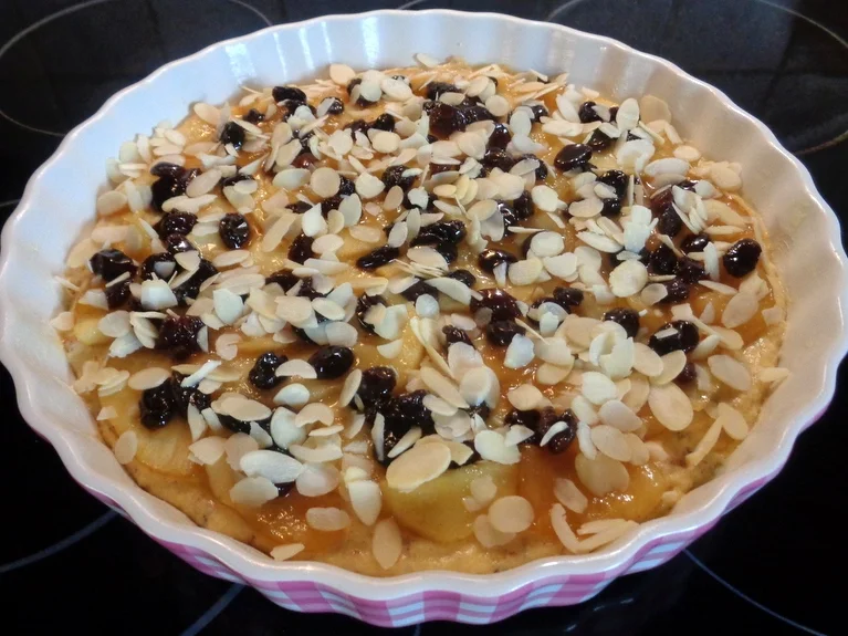 Rezept: Calvadosapfel, Sultaninen und Mandeln ... Bild Nr. 3826 Calvadosapfel, Sultaninen und Mandeln ... - Rezept - Bild Nr. 3826