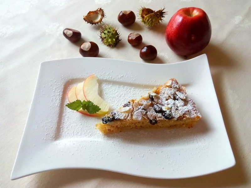 Rezept: Calvadosapfel, Sultaninen und Mandeln ... Bild Nr. 3814 Calvadosapfel, Sultaninen und Mandeln ... - Rezept - Bild Nr. 3814