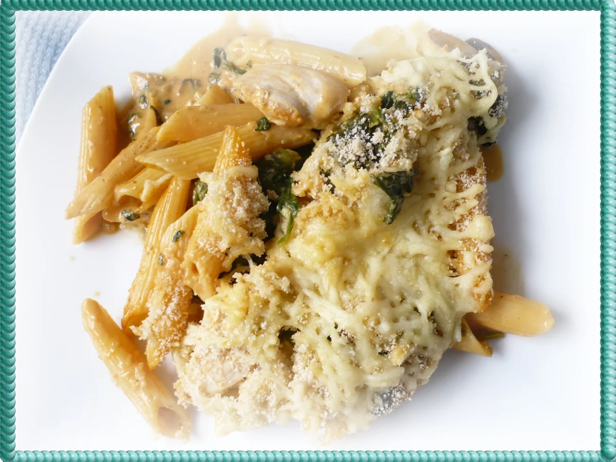 Nudelauflauf mit Hähnchen - Rezept - Bild Nr. 3813