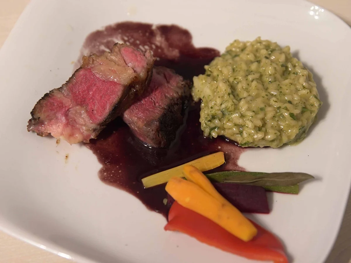 Tomahawk-Steak mit Kräuterrisotto - Rezept - Bild Nr. 2