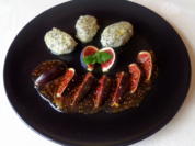 Mohn - Grieß - Nocken an Honig - Feigen ... - Rezept - Bild Nr. 3823
