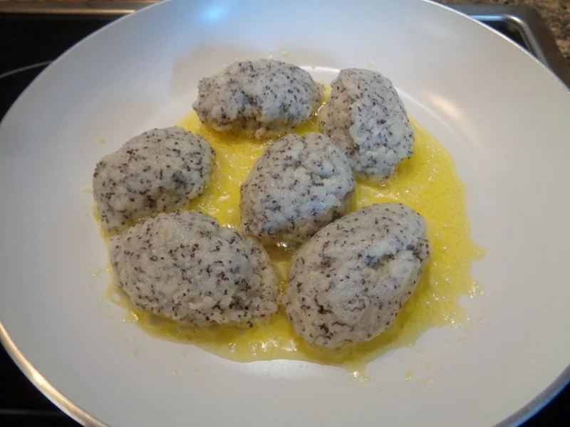 Rezept: Mohn - Grieß - Nocken an Honig - Feigen ... Bild Nr. 3828 Mohn - Grieß - Nocken an Honig - Feigen ... - Rezept - Bild Nr. 3828