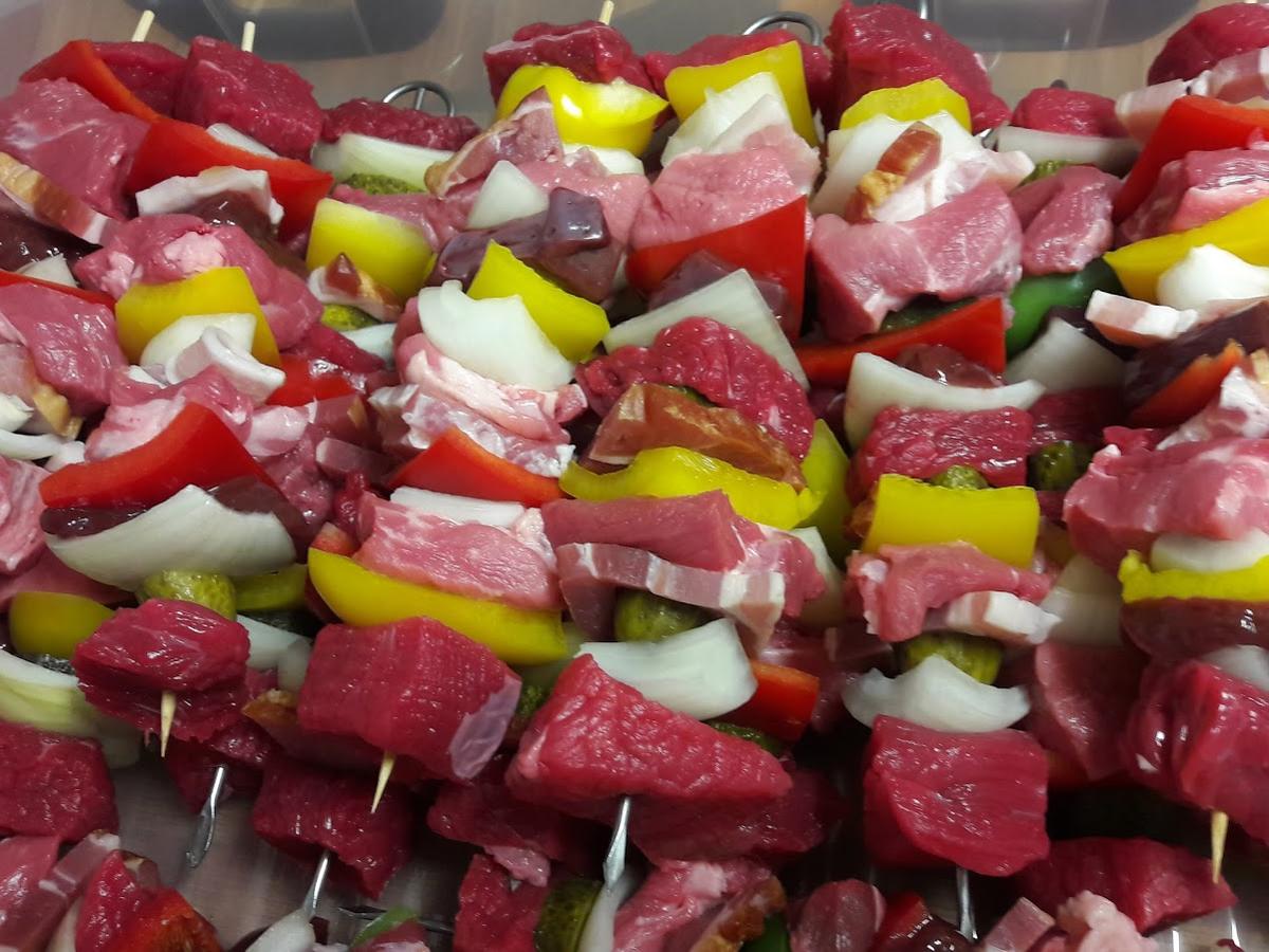 Schaschlik nach Muttis Art - einfach - von GinnyDe