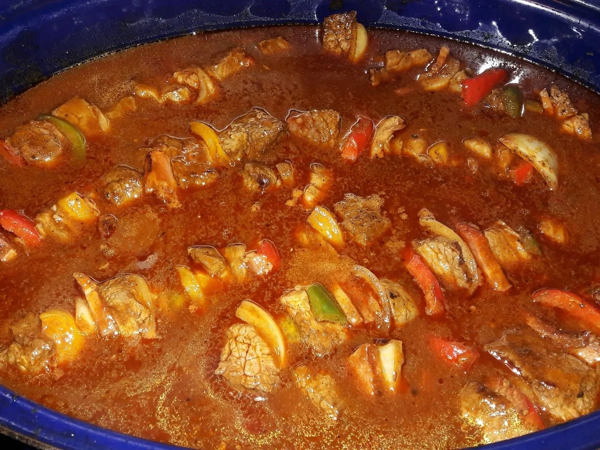 Schaschlik nach Muttis Art - Rezept - Bild Nr. 3826