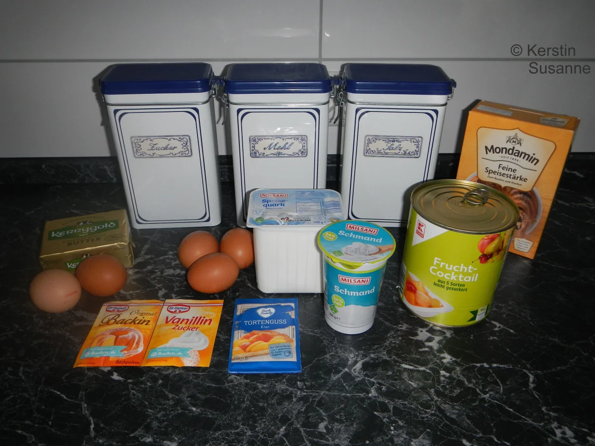 Rezept: Quark-Obst-Kuchen Bild Nr. 11 Quark-Obst-Kuchen - Rezept - Bild Nr. 11