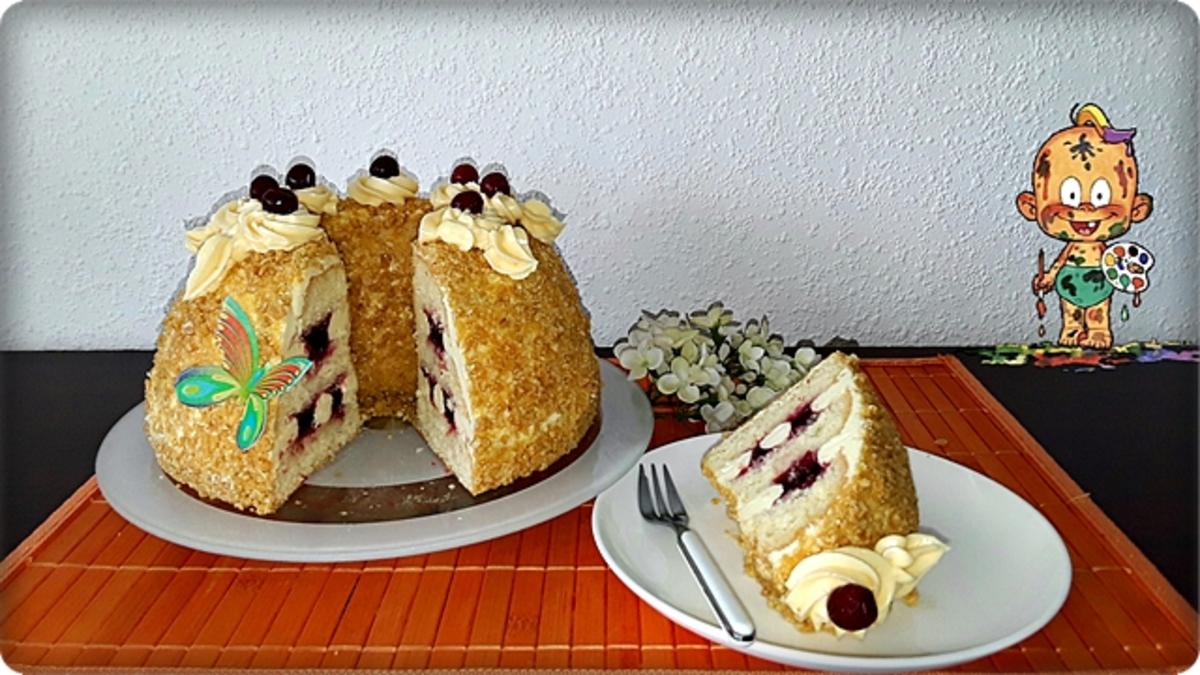 Frankfurter-Kranz mit Deutscher Buttercreme - Rezept - Bild Nr. 3825