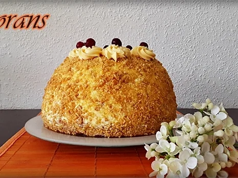 Rezept: Frankfurter-Kranz mit Deutscher Buttercreme Bild Nr. 3846 Frankfurter-Kranz mit Deutscher Buttercreme - Rezept - Bild Nr. 3846