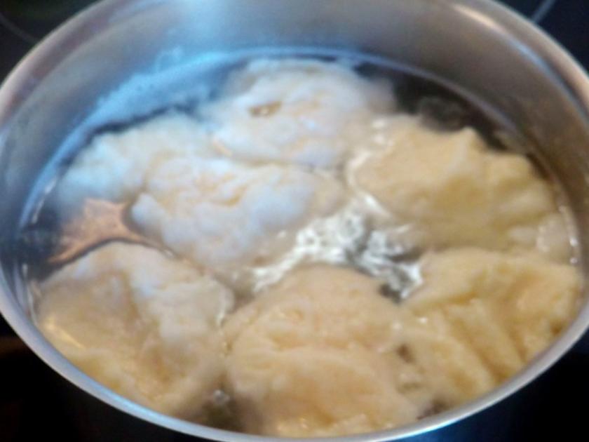 Quarkklößchen mit brauner Zimtbutter - einfach - von Cookies