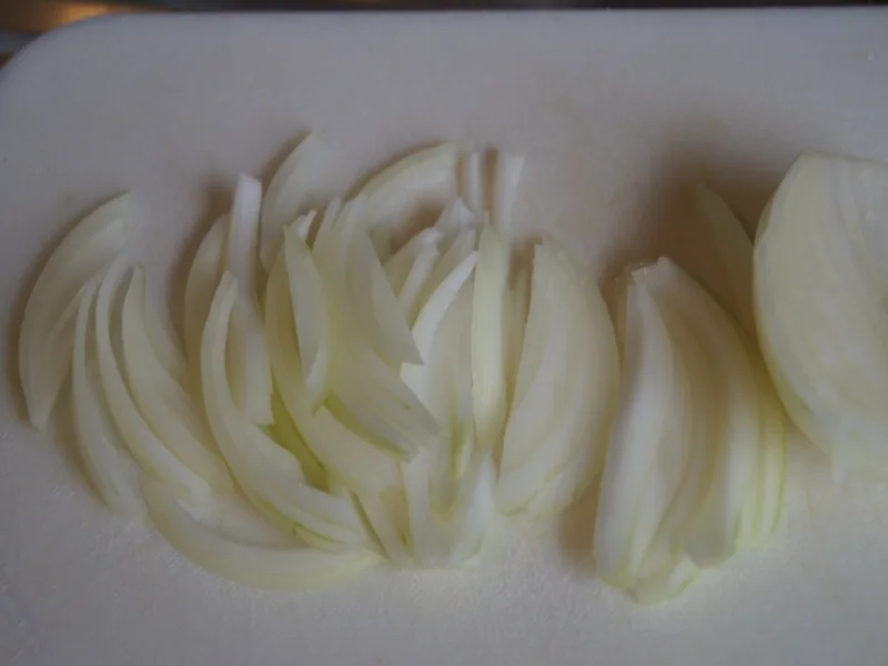 Rezept: Rindfleisch mit Champignons und Zwiebeln in Austersauce mit Basmatireis Bild Nr. 3825 Rindfleisch mit Champignons und Zwiebeln in Austersauce mit Basmatireis - Rezept - Bild Nr. 3825