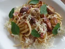 Steinpilz-Carbonara mit Bergkäse - Rezept - Bild Nr. 3825