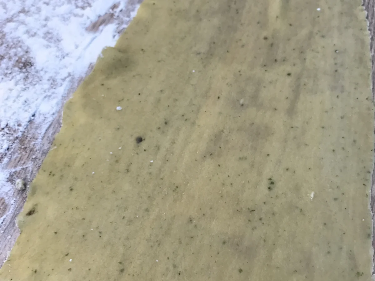 Nudelteig mit Pesto - Rezept - Bild Nr. 3826