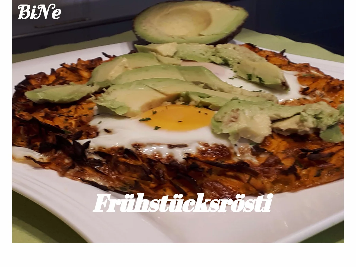 Rezept: BiNe` S FRÜHSTÜCKSRÖSTI Bild Nr. 3834 BiNe` S FRÜHSTÜCKSRÖSTI - Rezept - Bild Nr. 3834